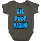 Boys Lil Poop Machine Onesies