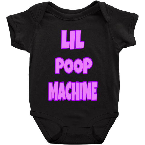 Girl Lil Poop Machine Onesies